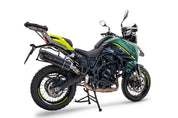 GPR Furore Evo4 Nero Slip-on Exhaust For Benelli Trk 702 2023-2024 BE.25.1.FNE4