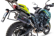 GPR Dual Poppy Slip-on Exhaust For Benelli Trk 702 X 2023-2024 BE.25.DUAL.PO