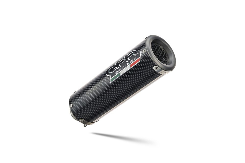 GPR M3 Poppy Slip-on Exhaust For BMW R1200R 2011-2014 BM.48.M3.PP