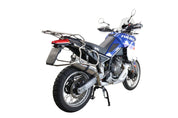 GPR Dual Inox Slip-on Exhaust For BMW R1200GS/Adventure 2005-2009