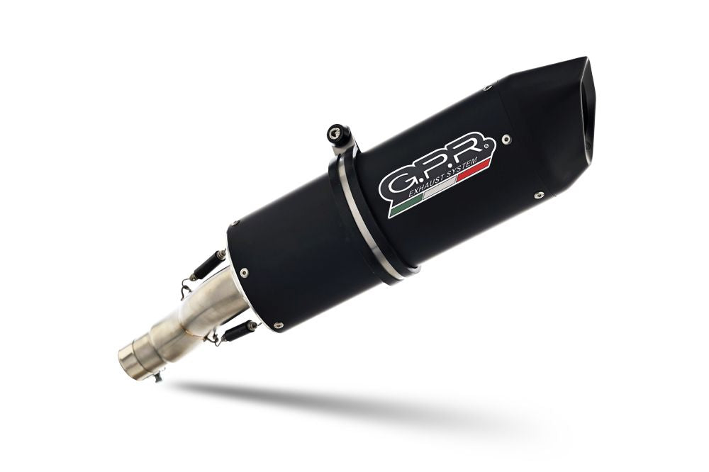 GPR Furore Nero Slip-on Exhaust For BMW F650GS 2000-2003 BMW.29.FUNE