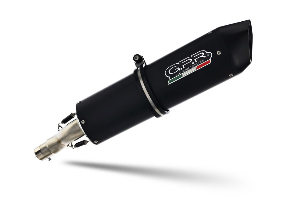 GPR Furore Nero Slip-on Exhaust For BMW F800GS 2008-2015 BMW.34.FUNE