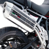 GPR Hyper Sonic Inox Slip-on Exhaust For BMW F700GS 2011-2015 BMW.68.HYSOIN