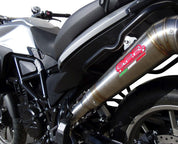 GPR Powercone Evo Slip-on Exhaust For BMW F700GS 2011-2015 BMW.68.PCEV