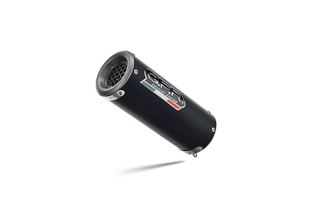 GPR M3 Black Titanium Slip-on Exhaust For BMW S1000XR 2015-2016 BMW.80.M3.BT