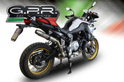 GPR Deeptone Inox Slip-on Exhaust For BMW F850GS/Adventure 2018-2020 BMW.94.DE