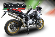 GPR Satinox Slip-on Exhaust For BMW F850GS/Adventure 2018-2020 BMW.94.SAT