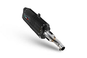 GPR Hyper Sonic Black Titanium Slip-on Exhaust For Voge 900DSX 2024-2025