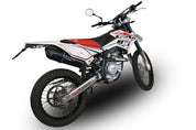 GPR Furore Poppy Slip-on Exhaust For Beta RR 125 Enduro Lc 4t 2010-2018