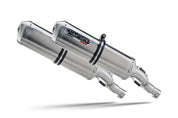 GPR Satinox Double Slip-on Exhaust For Cagiva Raptor 1000 2000-2003 CA.10.SAT