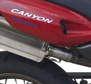 GPR Furore Nero Double Slip-on Exhaust For Cagiva Navigator 1000 2000-2005