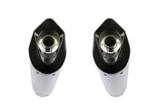 GPR Furore Nero Double Slip-on Exhaust For Cagiva Raptor 1000 2000-2003