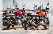 GPR Deeptone Inox Cafè Racer Silencers For BMW R80R R80RS 1982-1984 CAFE.13.DE