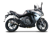 GPR M3 Inox Slip-on Exhaust For CF Moto 650 Gt 2022-2024 CF.7.M3.INOX