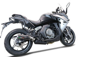 GPR M3 Poppy Slip-on Exhaust For CF Moto 650 Gt 2022-2024 CF.7.M3.PP