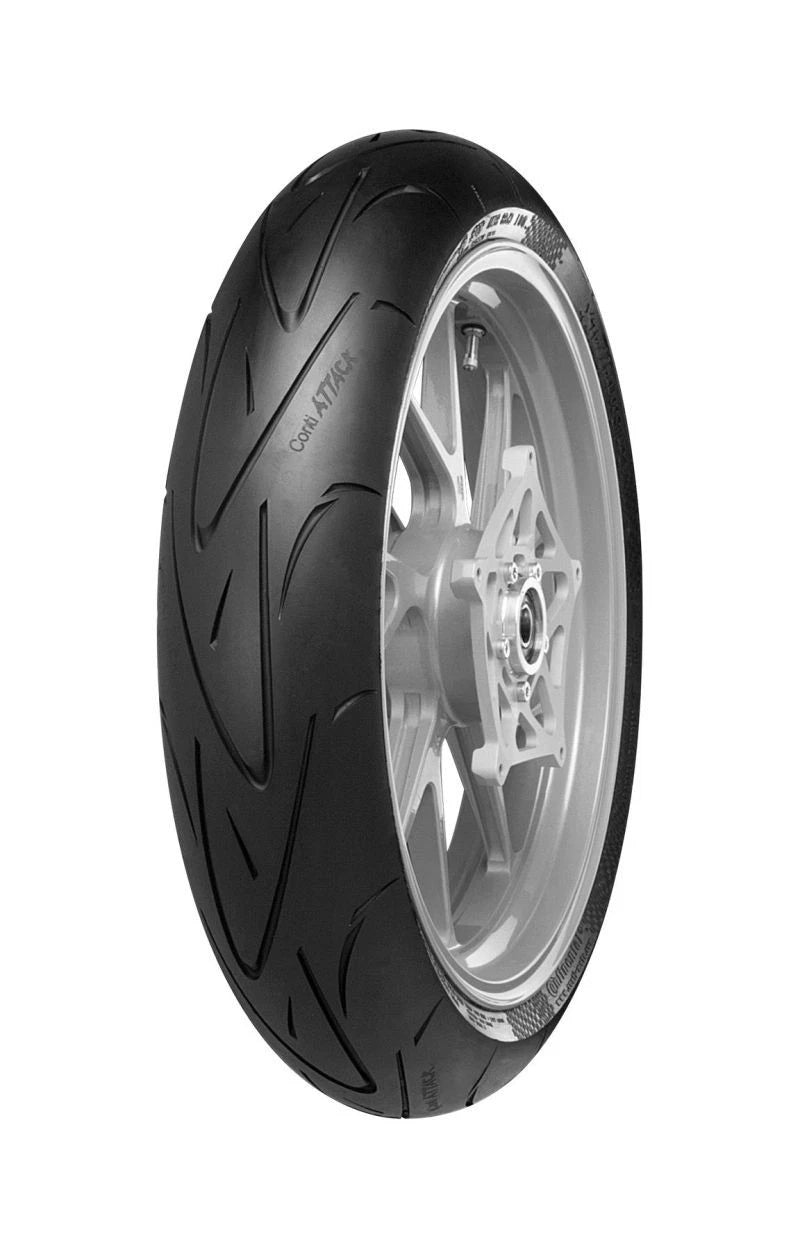 Sport Attack 120/70-17 180/55-17 Front Rear Tires Continental Conti Motorcycle