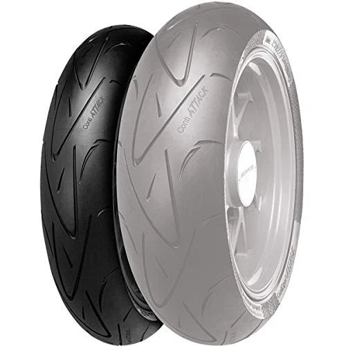 Sport Attack 120/70-17 190/55-17 Front Rear Tire Set Continental Conti