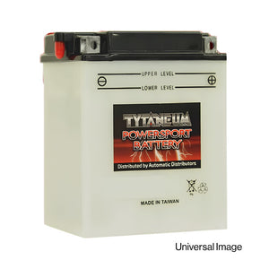 TYTANEUM Conventional Flooded Battery With Acid Pack YB16L-B