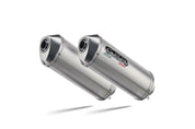 GPR Satinox Double Slip-on Exhaust For Ducati Monster 750 1996-2003 D.15.3.SAT