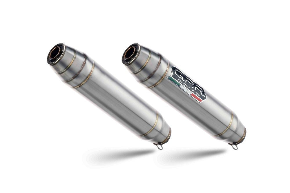 GPR Deeptone Inox Double Slip-on Exhaust For Ducati 996/S/SPS 1998-2001 D.19.DE