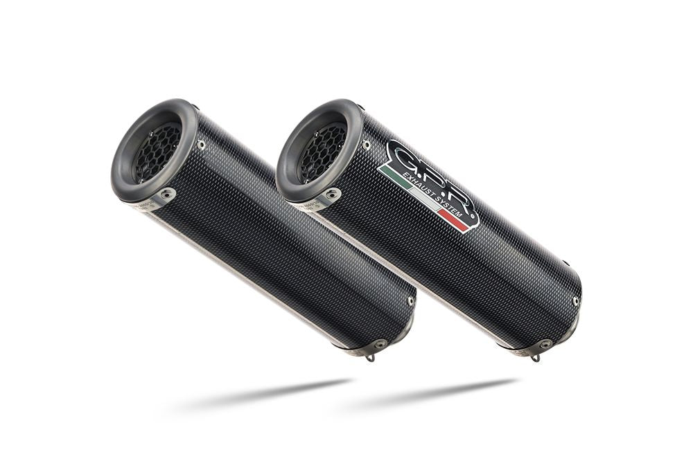 GPR M3 Poppy Double Slip-on Exhaust For Ducati 996/S/SPS 1998-2001 D.19.M3.PP