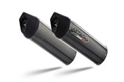 GPR Furore Poppy Double Slip-on Exhaust For Ducati Super Sport 900 Ss 1991-1997