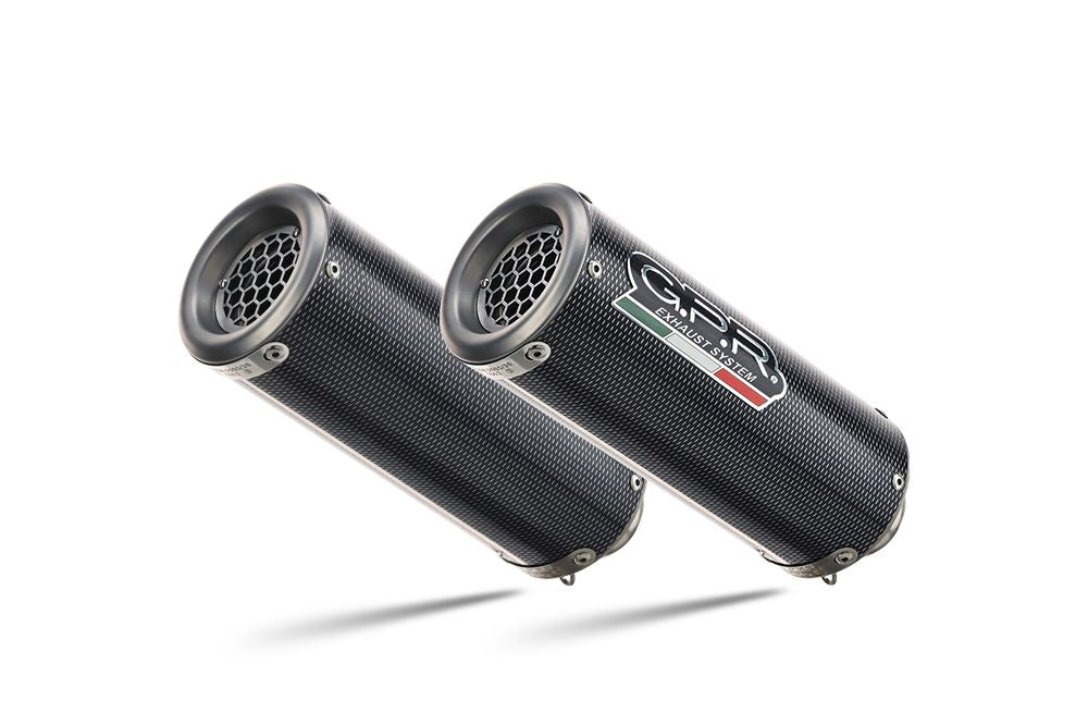 GPR M3 Poppy Double Slip-on Exhaust For Ducati 749 2003-2007 D.58.1.M3.PP