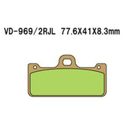 Vesrah Brake Pads (Vd-969/2Rjl) VD-969/2RJL