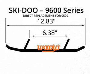 Woodys Dooly Runner Ski Doo 8" Ds8-9600