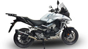 GPR Furore Evo4 Nero Slip-on Exhaust For Honda Crossrunner 800 VFR800X 2017-2020