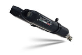 Escape doble GPR Furore Evo4 Nero para Aprilia Shiver 900 2017-2020