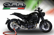 GPR Powercone Evo Slip-on Exhaust For Benelli Leoncino 500 Trail 2017-2024