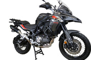 GPR Furore Evo4 Nero Slip-on Exhaust For Benelli Trk 502 X 2017-2020