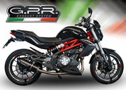 GPR Furore Evo4 Nero Slip-on Exhaust For Benelli Bn 302 S 2017-2024