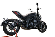 GPR M3 Black Titanium Slip-on Exhaust For Benelli 502 C 2021-2024