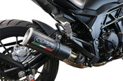 GPR M3 Black Titanium Slip-on Exhaust For Benelli 502 C 2021-2024