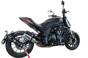 GPR M3 Inox Slip-on Exhaust For Benelli 502 C 2021-2024 E4.BE.20.1.M3.INOX