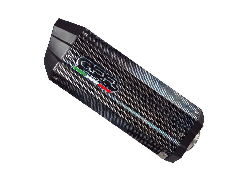 GPR Sonic Poppy Slip-on Exhaust For BMW R1250R R1250RS 2019-2020 E4.BM.107.SOPO