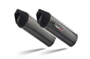 GPR Furore Evo4 Poppy Double Slip-on Exhaust For BMW K1600GTL 2017-2021