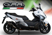 GPR Furore Evo4 Nero Slip-on Exhaust For BMW C650 Sport 2016-2020