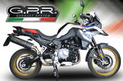 GPR Furore Evo4 Nero Slip-on Exhaust For BMW F850GS/Adventure 2018-2020