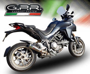 GPR M3 Titanium Natural Slip-on Exhaust For Ducati Multistrada 1260 2018-2020