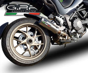 GPR M3 Titanium Natural Slip-on Exhaust For Ducati Multistrada 1260 2018-2020