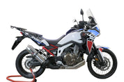 GPR Dual Inox Slip-on Exhaust For Honda CRF1000L Africa Twin 2018-2020