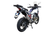 GPR Dual Inox Slip-on Exhaust For Honda CRF1000L Africa Twin 2018-2020