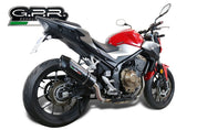GPR Furore Evo4 Nero Slip-on Exhaust For Honda CB500F 2016-2018 E4.H.243.FNE4