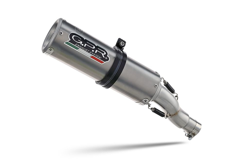 GPR M3 Titanium Natural Slip-on Exhaust For Honda Rebel 500 2017-2020