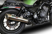 GPR Powercone Evo Slip-on Exhaust For Honda Rebel 500 2017-2020 E4.H.250.PCEV