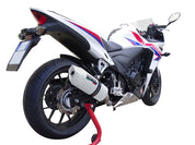 GPR Albus Evo4 Slip-on Exhaust For Honda CBR500R 2019-2022 E4.H.254.ALBE4