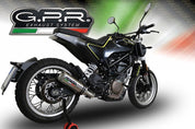 GPR M3 Inox Slip-on Exhaust For Husqvarna Svartpilen 401 2018-2019